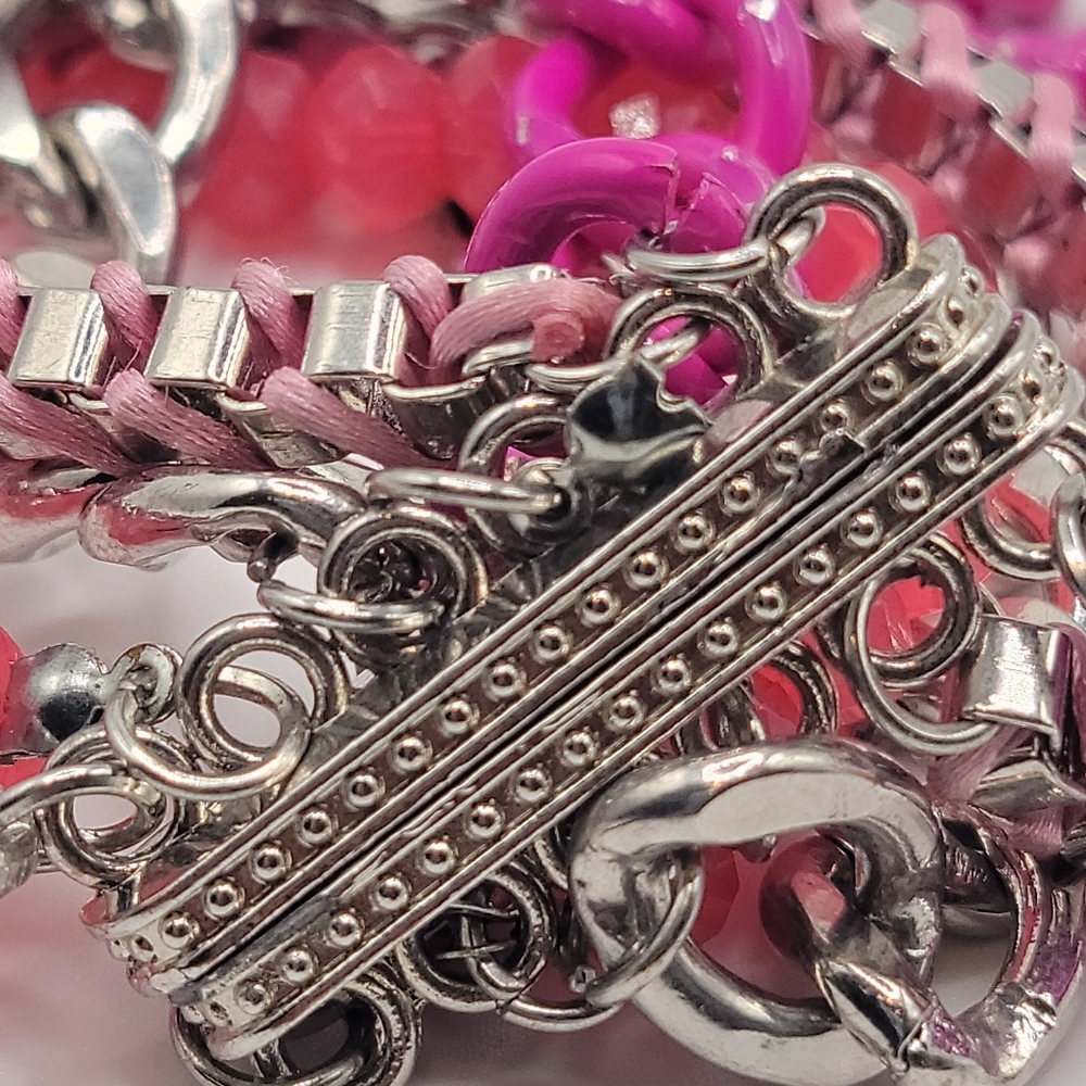 Multi Chain Link Bracelet - Picture 5 of 8